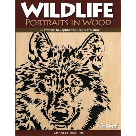 Portraits d'animaux en bois